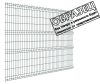 3D панель заборная Medium RAL 8017 GL 1730x2500мм 21век