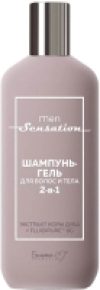 Шампунь для волос Men Sensation для волос и тела 2 в 1 21век