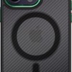 Чехол-накладка Metal Magnetic Carbon для Apple iPhone 15 Pro 21век