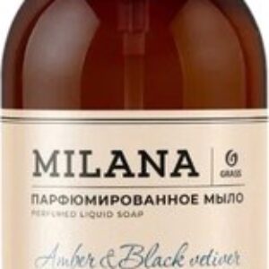 Мыло жидкое Milana Amber & Black Vetiver 21век