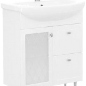 Тумба с умывальником Milena 70.1D.2Y Балтика 70 21век