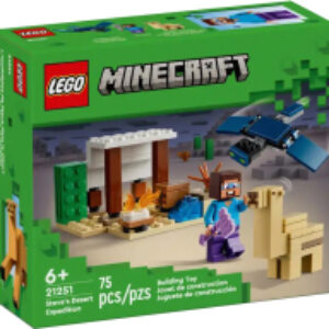 Конструктор Minecraft Экспедиция Стива в пустыню 21251 21век