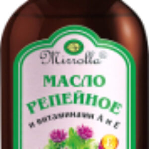 Масло для волос Репейное с Витаминами А и Е 21век