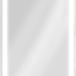 Шкаф с зеркалом для ванной Mirror Box Black Led 35х65 21век