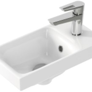 Умывальник со смесителем Moduo 40 / S-UM-MOD40/1 + 63034 21век