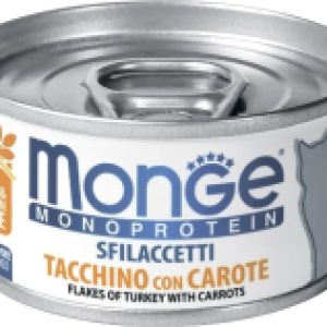 Влажный корм для кошек Monoprotein мясные хлопья из мяса буйвола 21век