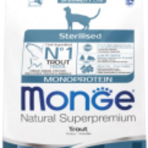 Сухой корм для кошек Monoprotein Sterilized Trout 21век