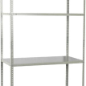 Стеллаж металлический Ms-185/40/70-4 / 291103 21век