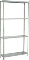 Стеллаж металлический Ms Kd-185/30-4 / 291114 21век