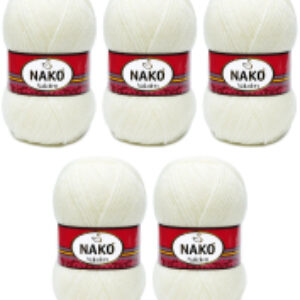 Набор пряжи для вязания Nakolen 49% шерсть