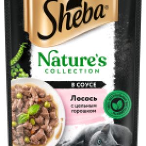 Влажный корм для кошек Nature's Collection для взрослых кошек с лососем и горохом 21век
