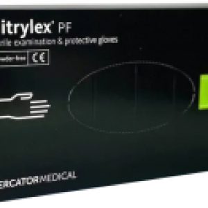 Перчатки одноразовые Nitrylex PF текстурированные нестерильные неопудренные 21век