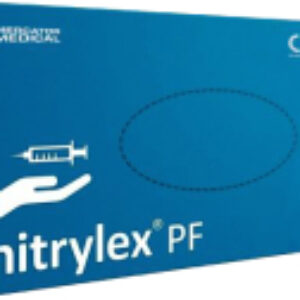Перчатки одноразовые Nitrylex PF текстурированные нестерильные неопудренные 21век