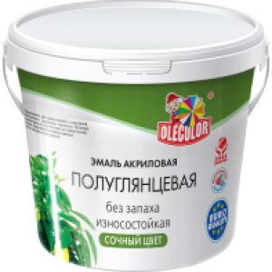Эмаль Полуглянцевая 21век