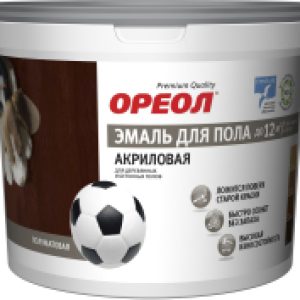 Эмаль Акриловая полуматовая для пола 21век