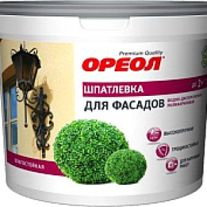 Шпатлевка готовая Фасадная влагостойкая для внутренних работ 21век