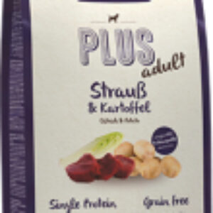 Сухой корм для собак Plus Strauss & Kartoffel / 5360025 21век