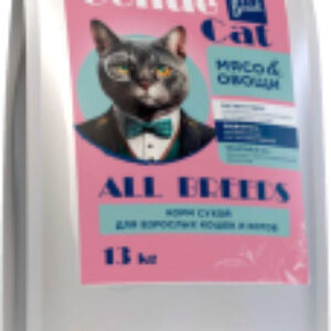 Сухой корм для кошек ДжентлКЭТ С мясом и овощами 21век