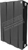 Радиатор биметаллический PianoForte 500 Noir Sable 21век