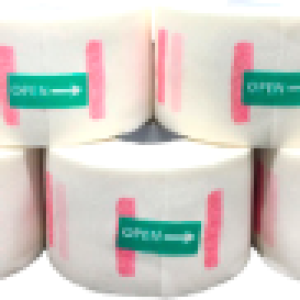 Воротник парикмахерский Pink с розовой клеевой полоской 21век