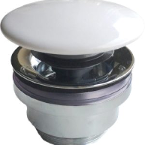 Донный клапан Plaza DR.1/WHT 21век