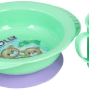 Набор посуды для кормления Polly Мамино счастье! / 4342222 21век