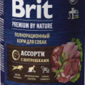Влажный корм для собак Premium by Nature мясное ассорти и потрошка / 5051137 21век