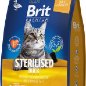Сухой корм для кошек Premium Cat Sterilized Duck & Chicken / 5049820 21век