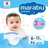Подгузники детские Premium Japan M 6-11кг 21век