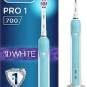 Электрическая зубная щетка Pro 700 3D White Blue 21век