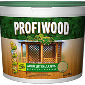 Защитно-декоративный состав Антисептик-лазурь 21век