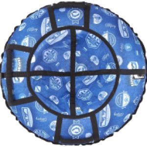 Тюбинг-ватрушка Люкс Pro S Кемпинг 100см / во6622-3 21век