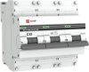 Выключатель автоматический PROxima ВА 47-100 3P 63A (C) 10kA / mcb47100-3-63C-pro 21век