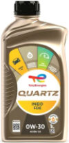 Моторное масло Quartz Ineo FDE 0W30 21век