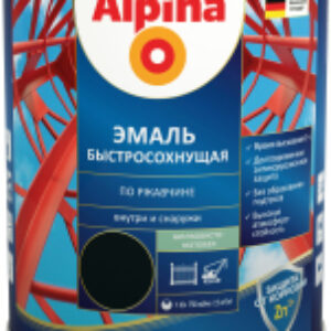 Грунт-эмаль Быстросохнущая по ржавчине RAL9005 21век