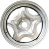 Штампованный диск Renault Sandero 16x6.5" 4x100мм DIA 60.1мм ET 37мм Серебро 21век