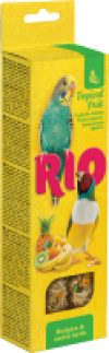 Лакомство для птиц RIO палочки для волнистых попугаев и экзотов с троп. фруктами 21век
