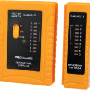 Кабельный тестер RJ45+RJ11 HT-C004 / 12-1006-4 21век