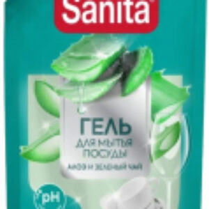 Средство для мытья посуды Алоэ и зеленый чай 21век