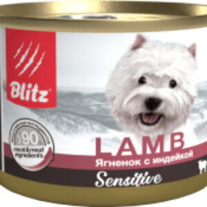Влажный корм для собак Sensitive Ягненок с индейкой / 4053 21век