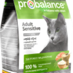 Сухой корм для кошек Sensitive с курицей и рисом 21век