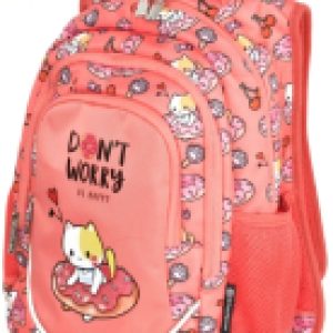 Школьный рюкзак Soft 3 Kitten Donut РЮКМ3-ПНК 21век