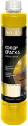 Колеровочная краска Желтая 21век