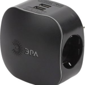 Электроразветвитель SP-3e-USB-Black / Б0046364 21век