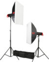 Комплект оборудования для фотостудии Sprinter LED 2200-SB Kit / 28549 21век