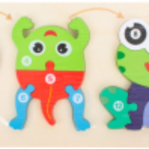 Сортер Вкладыш-пазл. Эволюция лягушка / SR-T-3708-6 21век