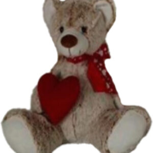 Мягкая игрушка Мишка с сердечком и бантом / ST8430В 21век