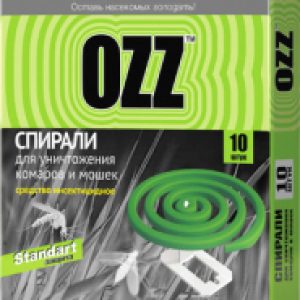 Набор спиралей от насекомых Standart от комаров и мошек 21век