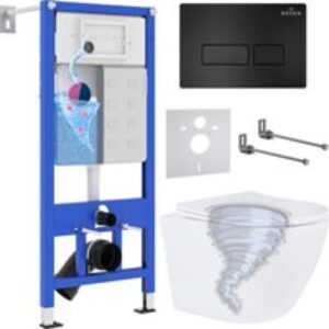Унитаз подвесной с инсталляцией StounFix Dual Fresh 968313 21век