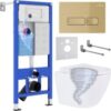 Унитаз подвесной с инсталляцией StounFix Dual Fresh 968332 21век